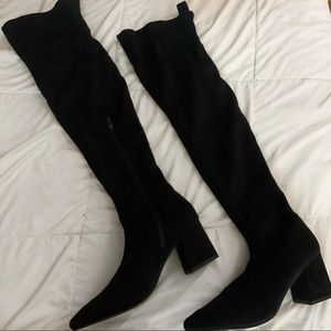 Missguided over the knee boots